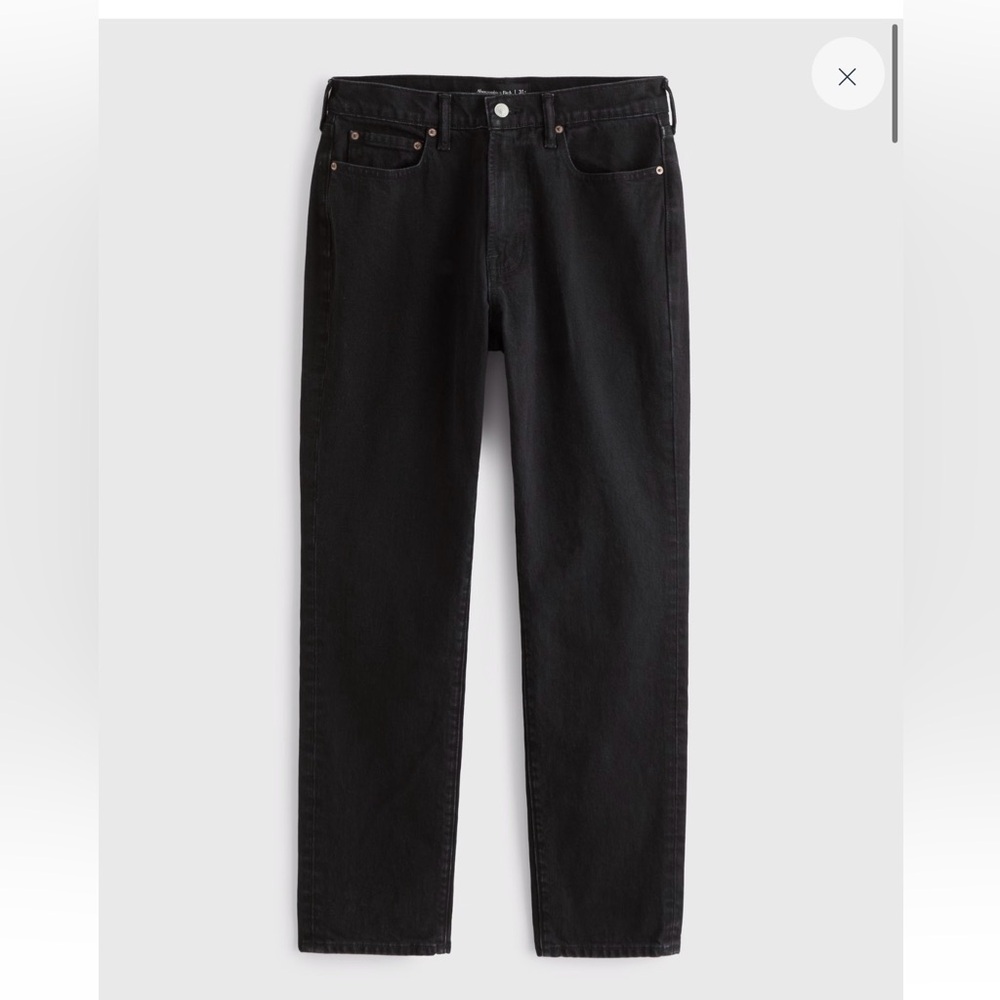 Abercrombie & Fitch Black Slim Fit Jeans